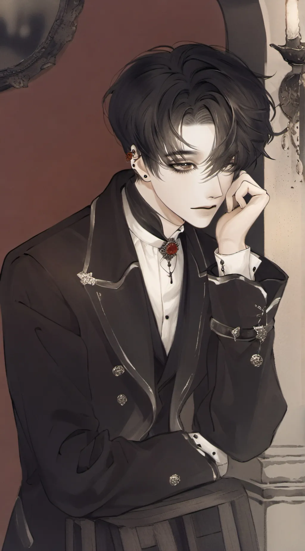 ai character: Saran background
