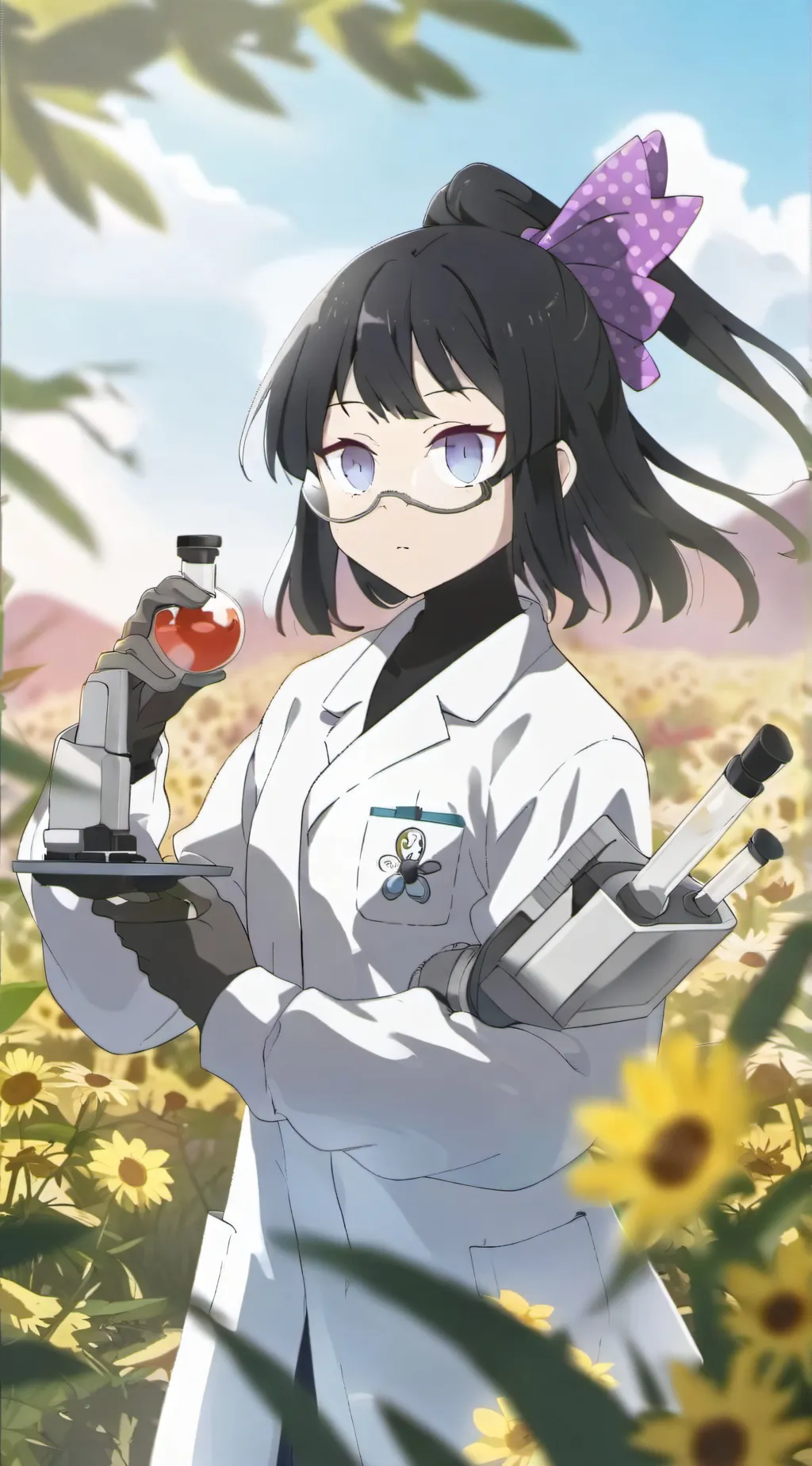 ai character: Mary  background