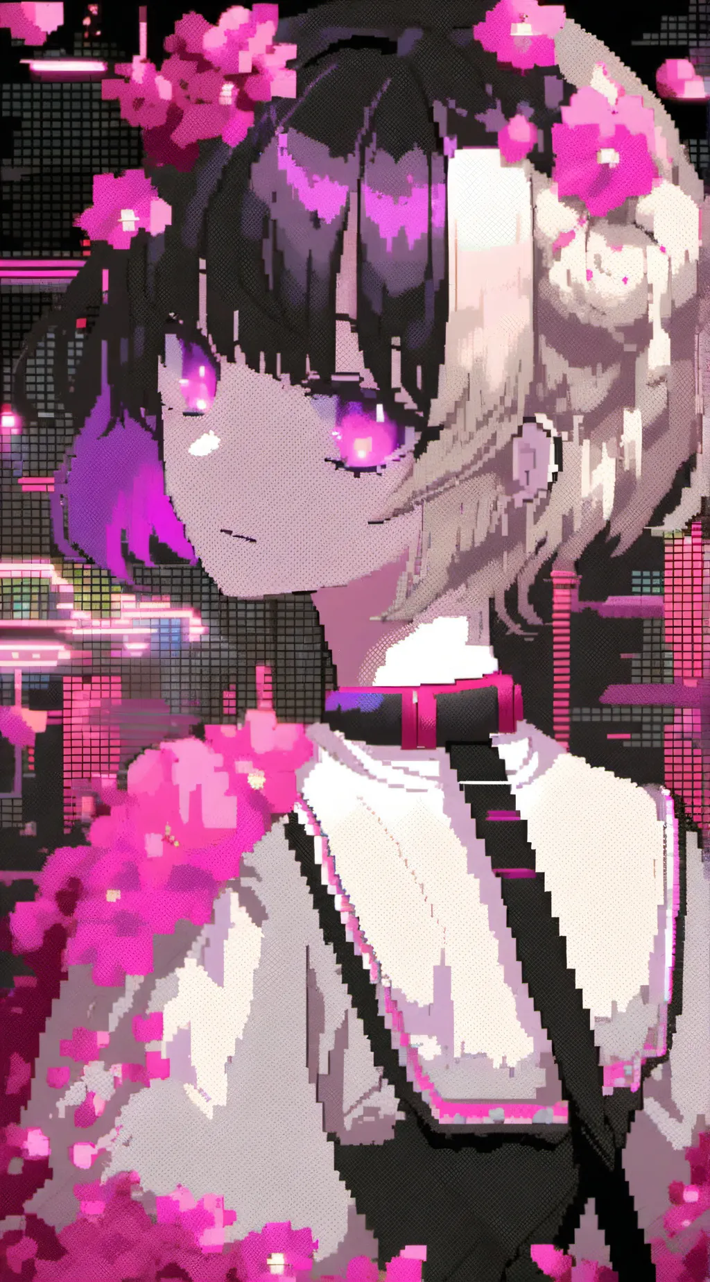 ai character: Rose the demon background