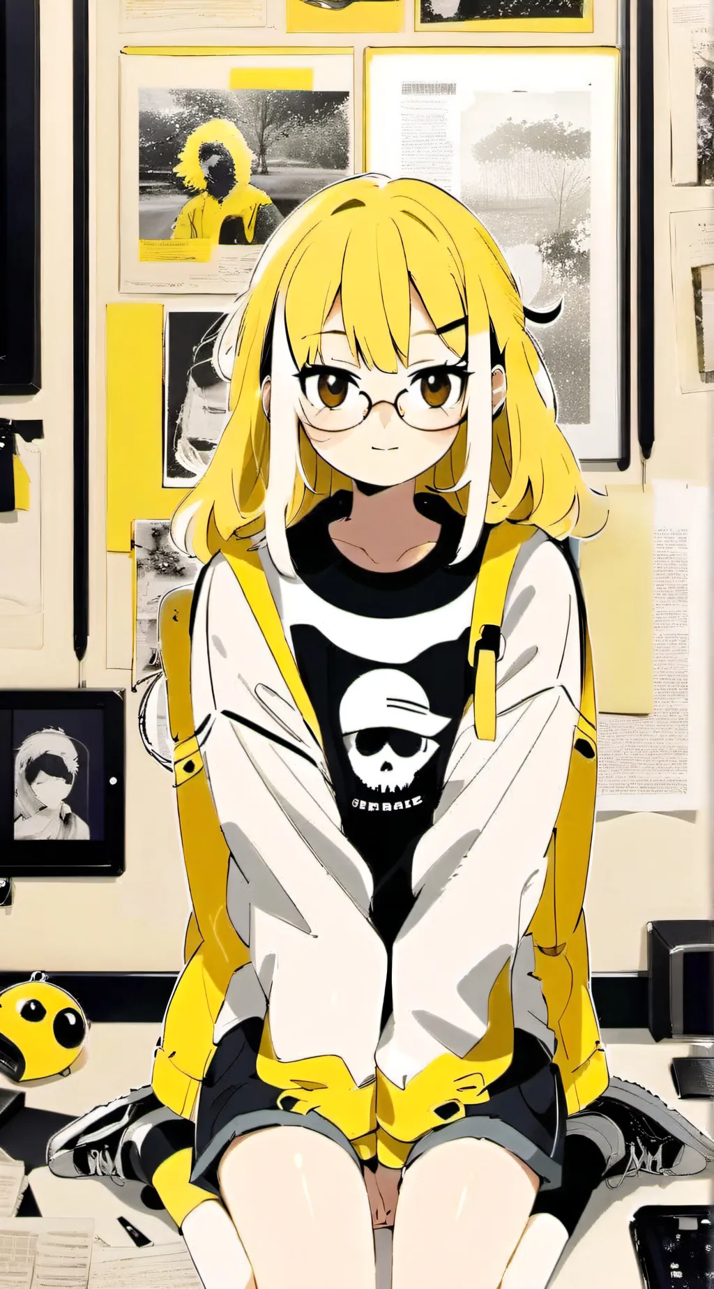 ai character: Grace background