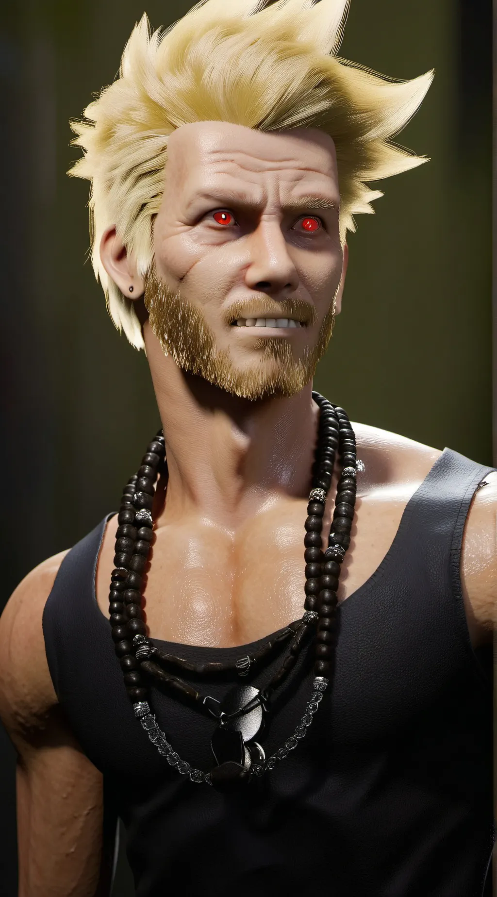 ai character: Son of a bi- background