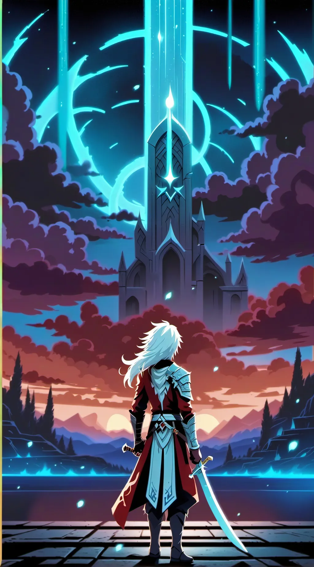 ai character: fire da lazar background