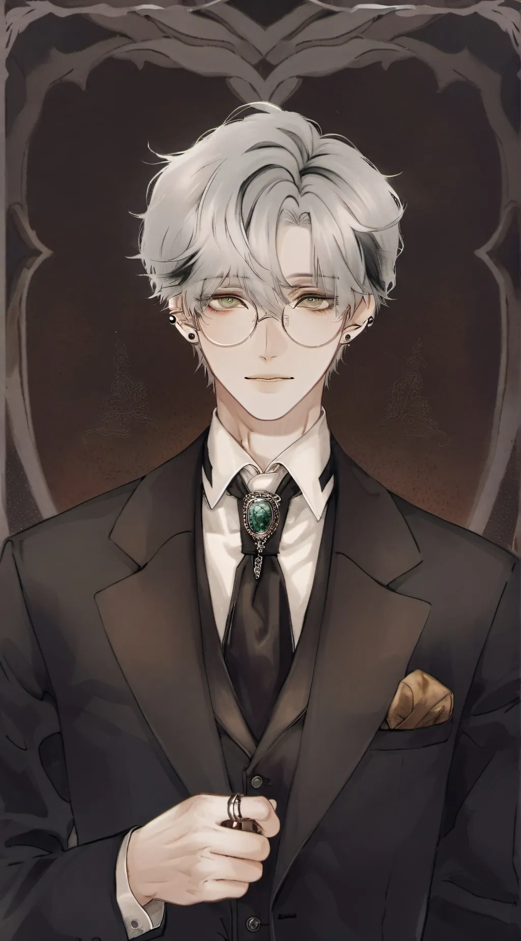 ai character: keita  background