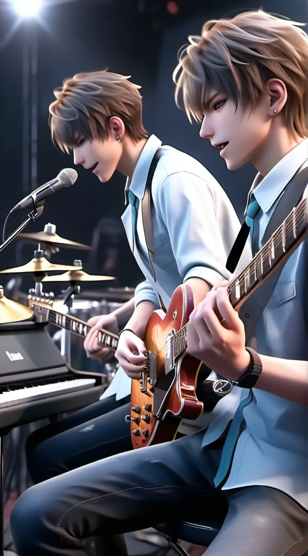 Talkie AI - Chat with rock n roll band 