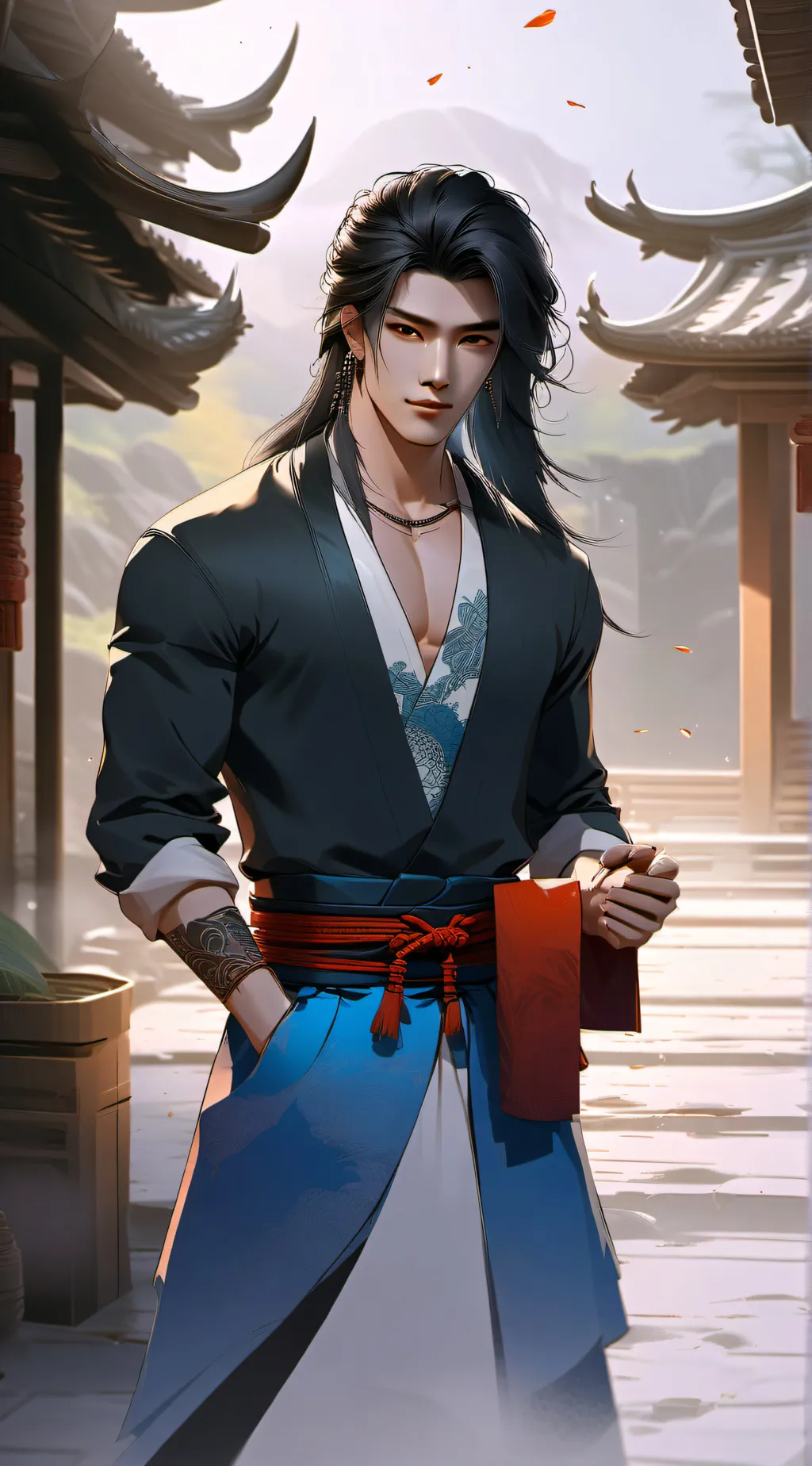 ai character: Ethan background