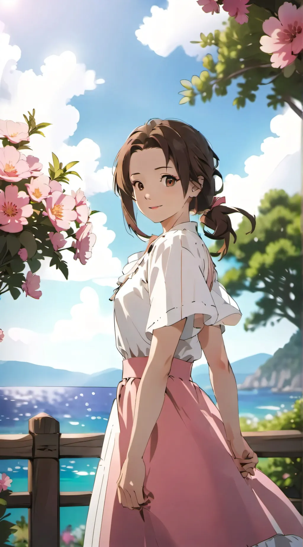 ai character: Delia Ketchum background