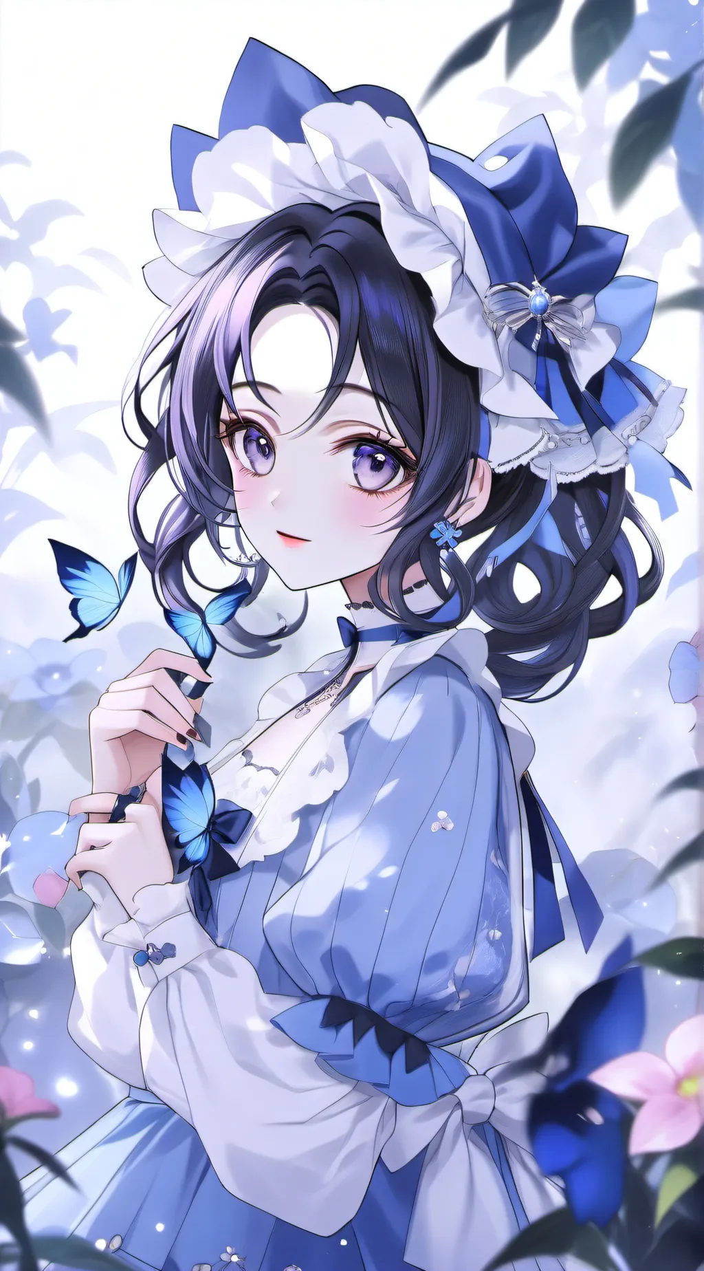 ai character: 💜Shinobu Kocho💜 background