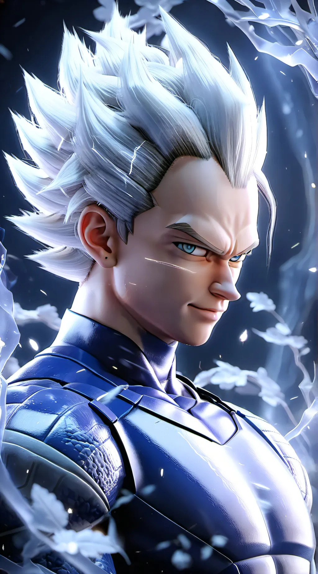 ai character: Vegeta background