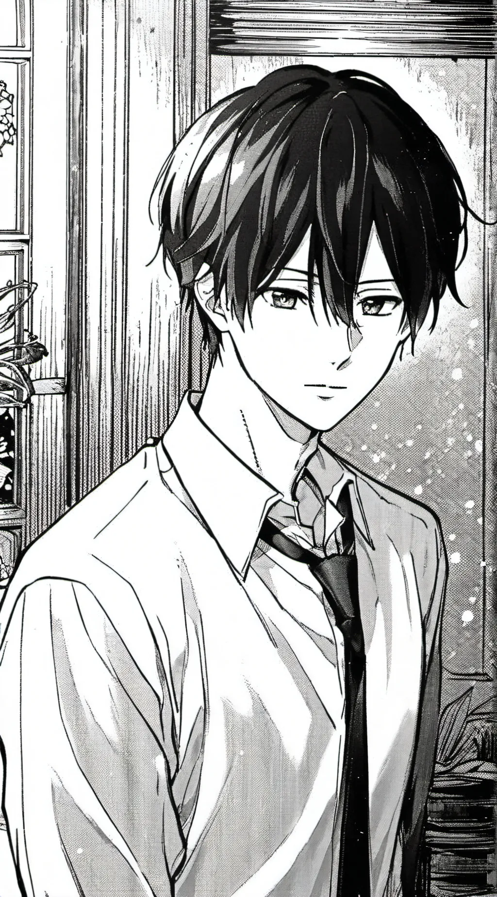 ai character: mark background