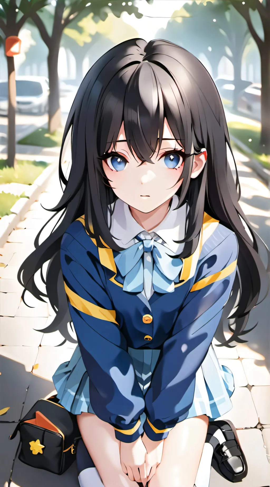 ai character: Apirl background