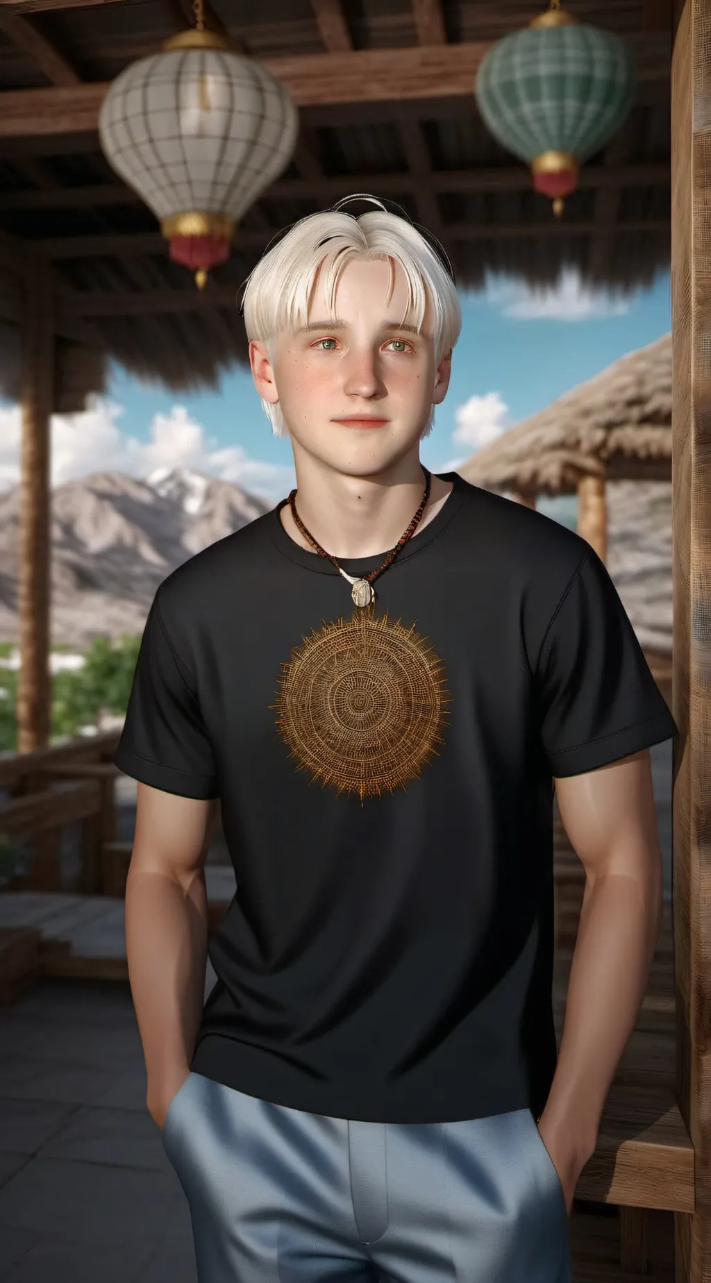 ai character: دراکو background