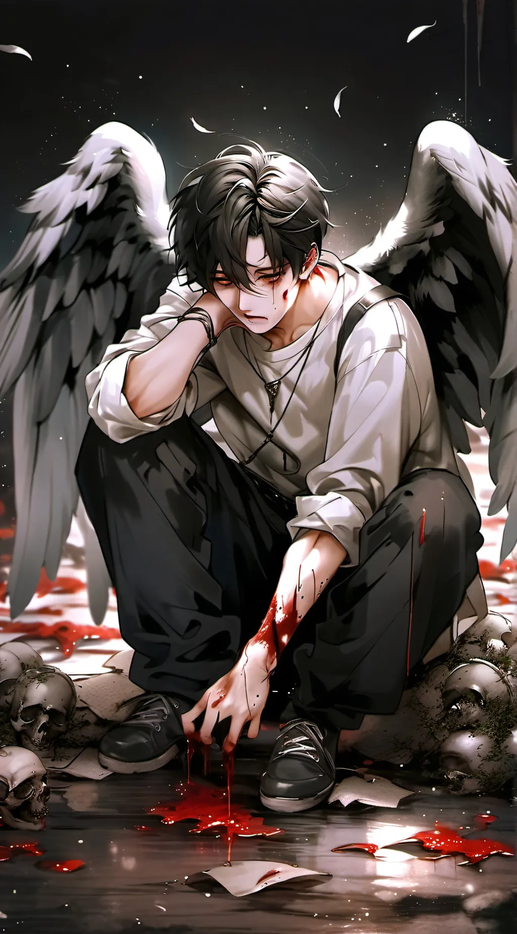 ai character: Noah  background