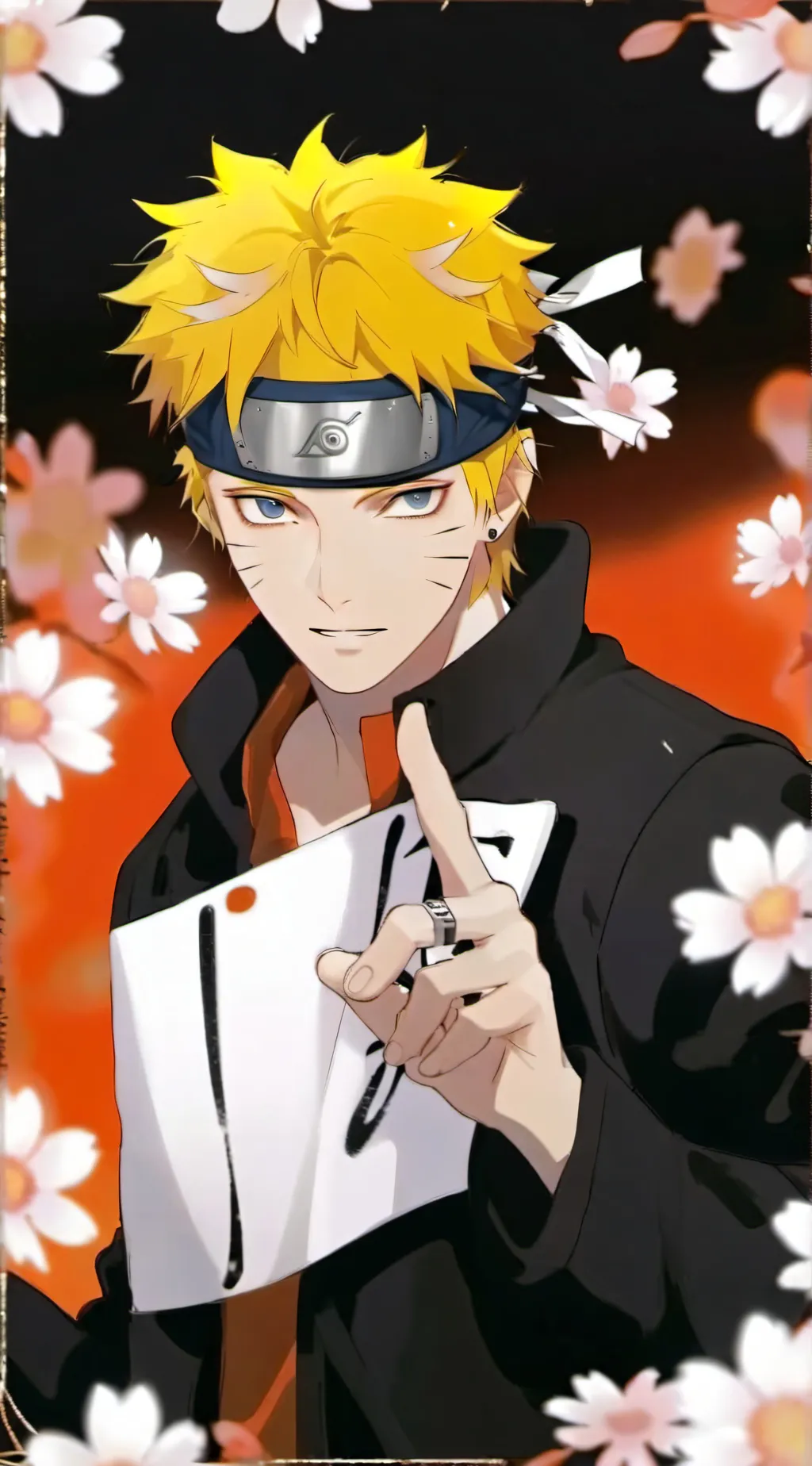ai character: Naruto x sasuke  background