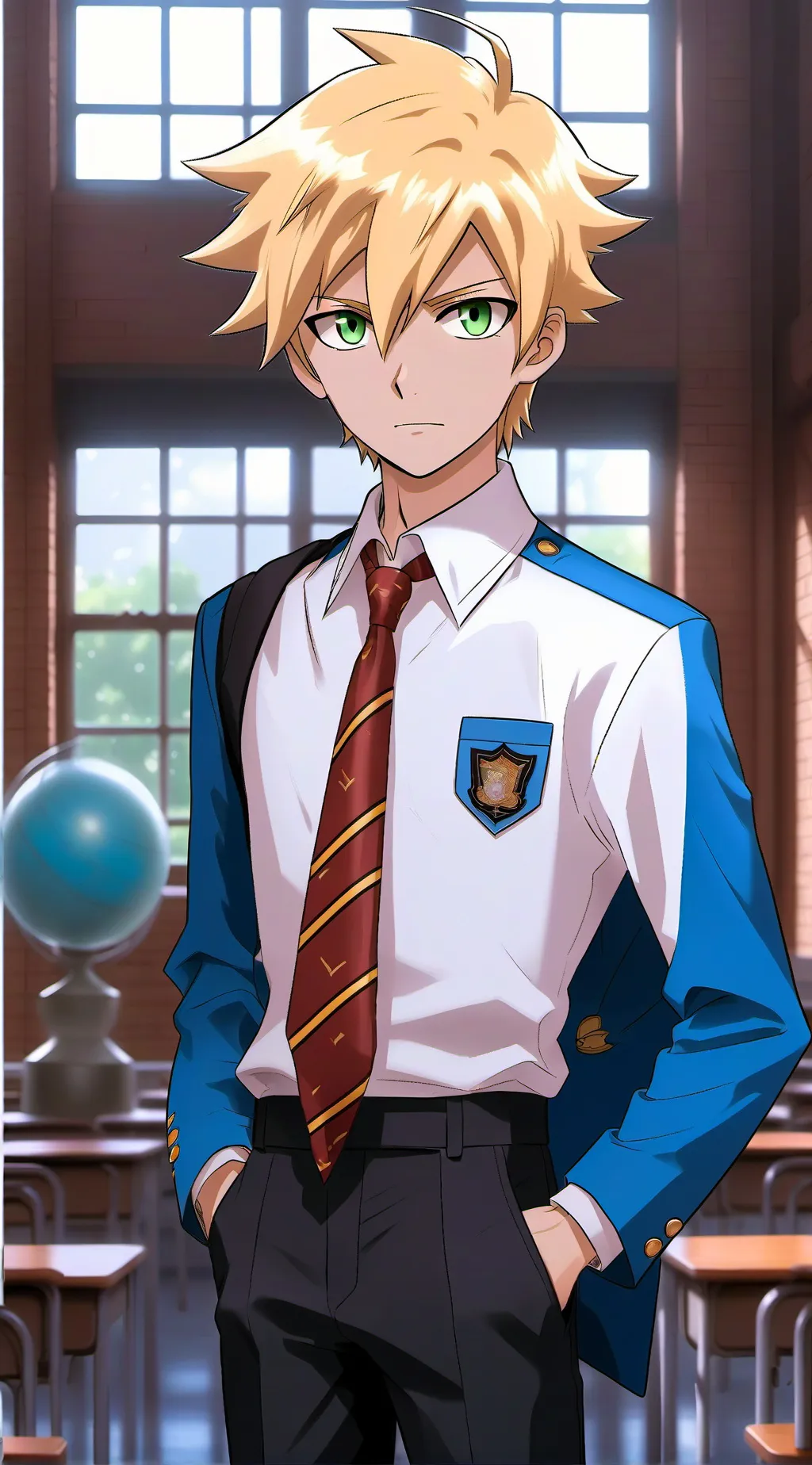 ai character: Roy Prescott  background