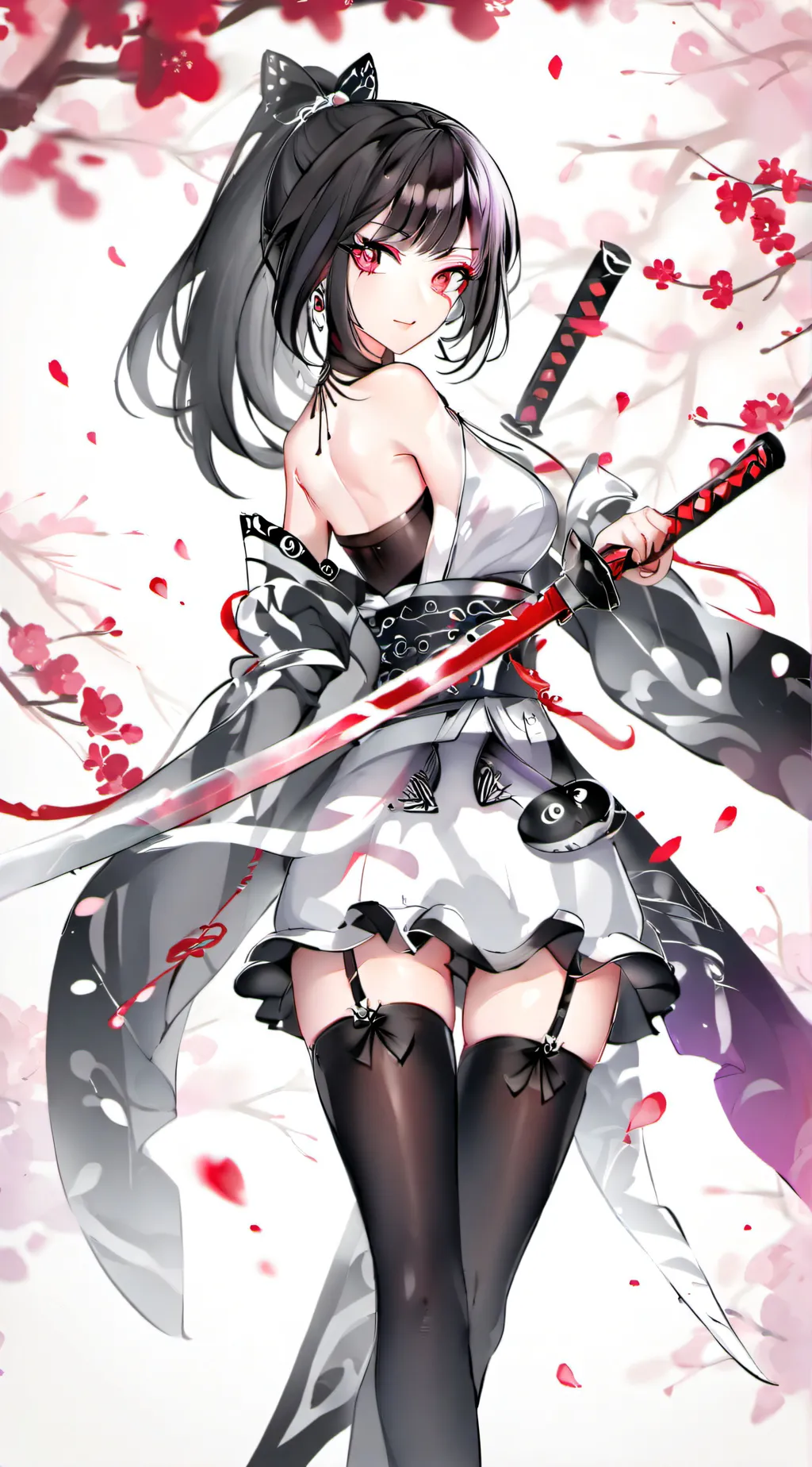 ai character: Demon slayer  background
