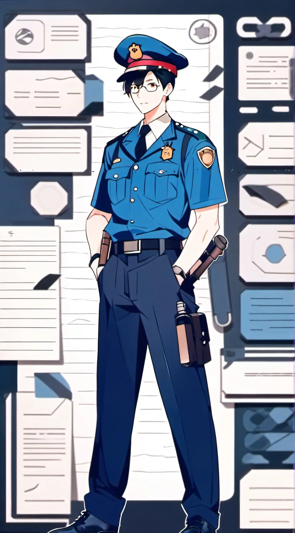 ai character: jams background