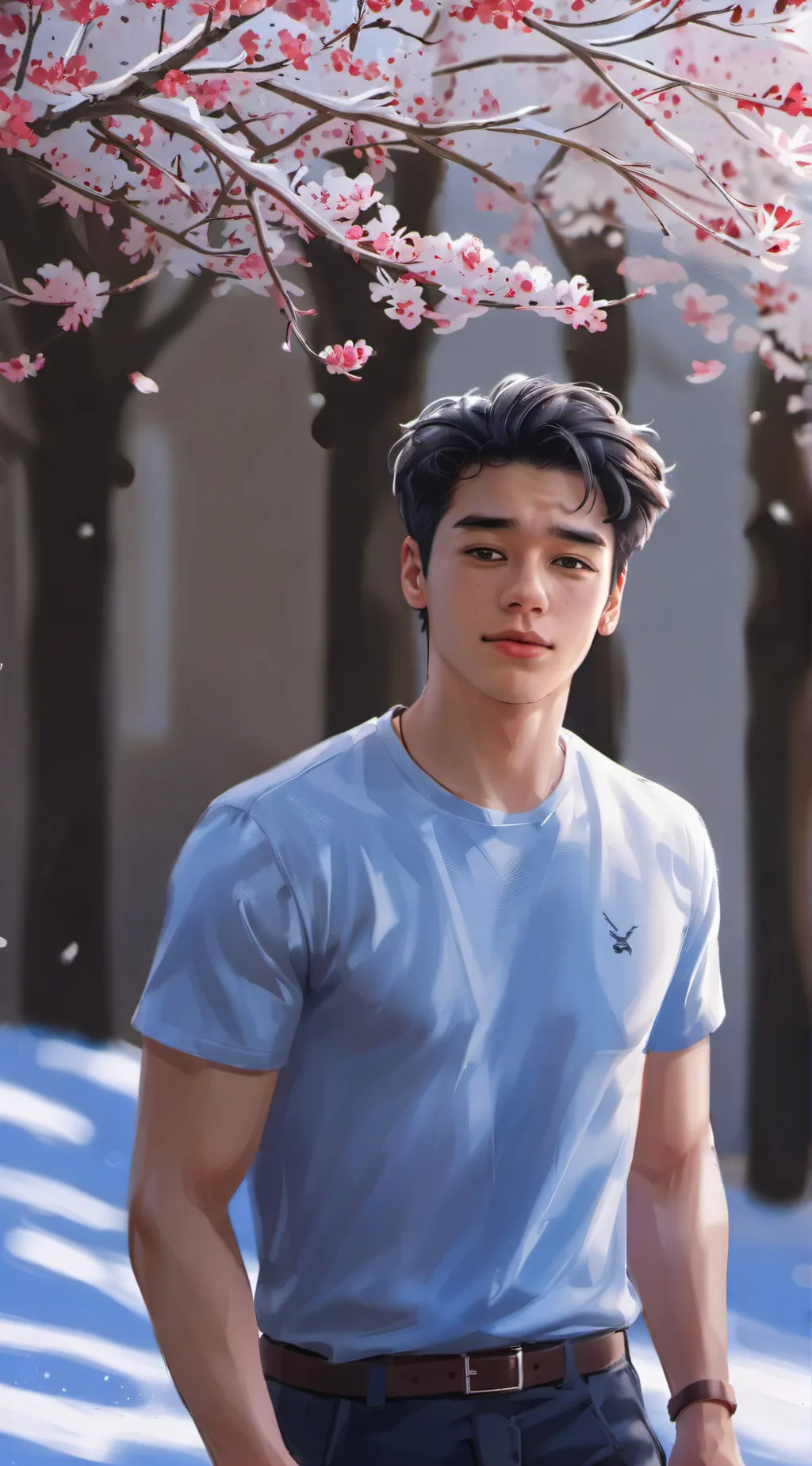 ai character: andrew background