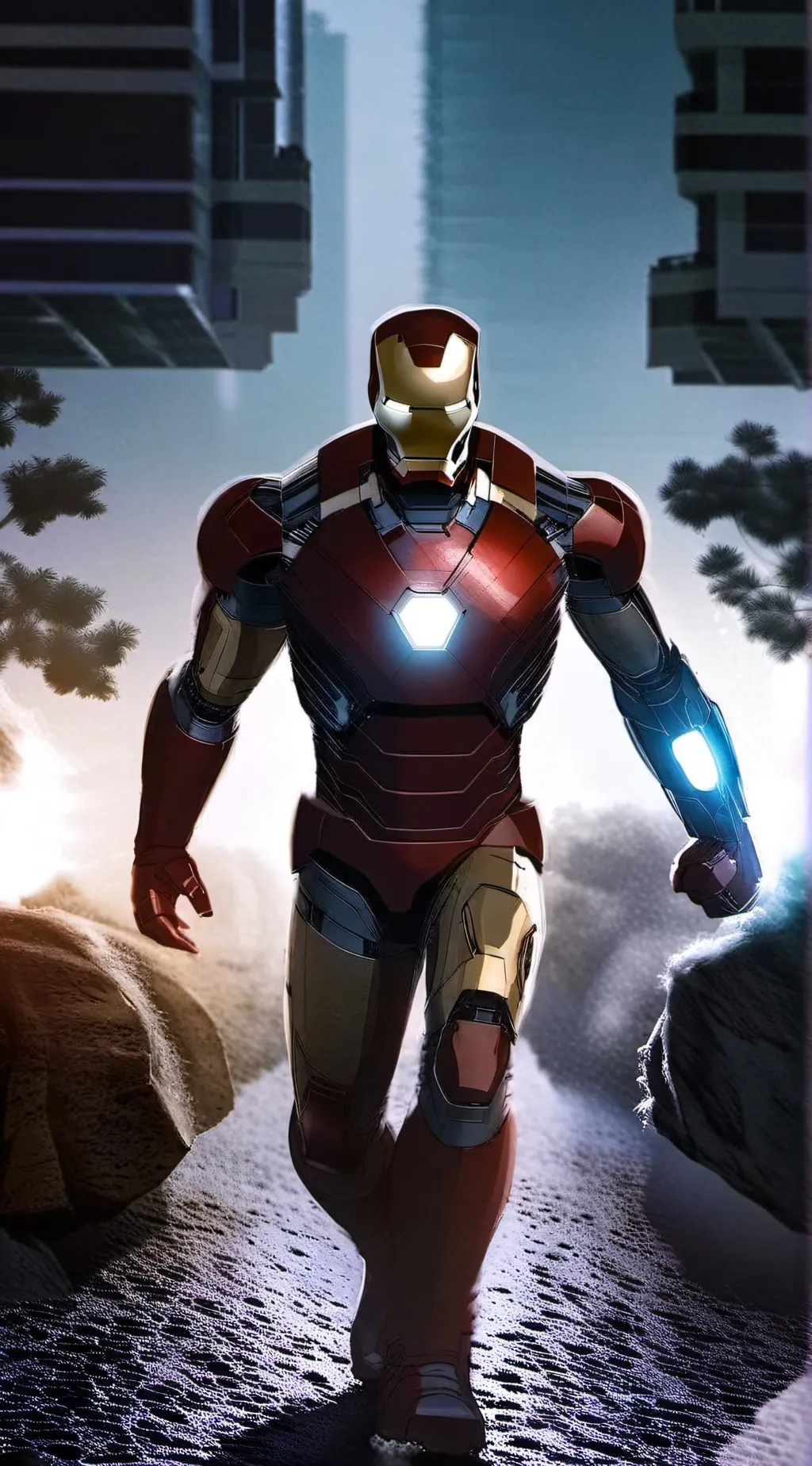 ai character: Avengers background