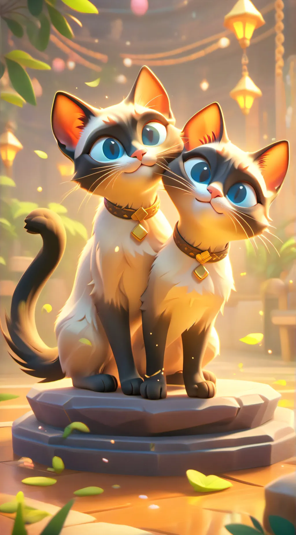 ai character: Siamese background