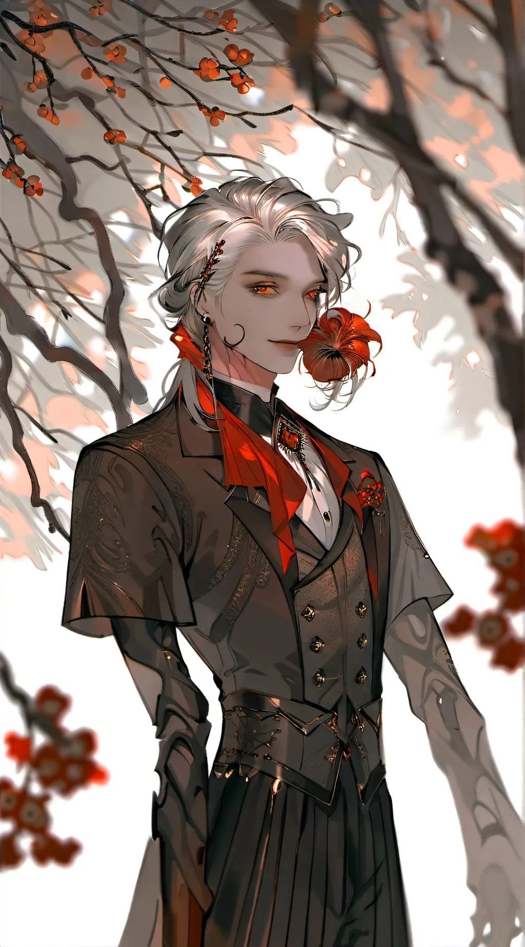 ai character: Kiss zombie  background
