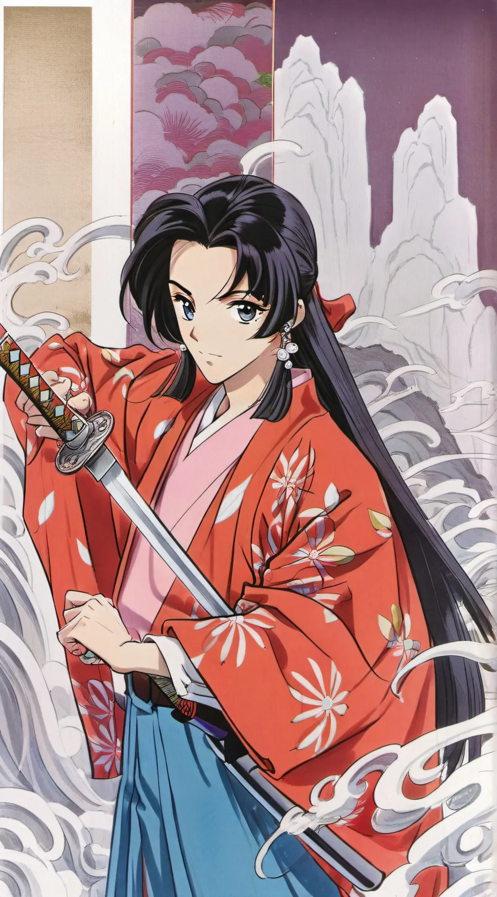 ai character: demon slayer 2 background