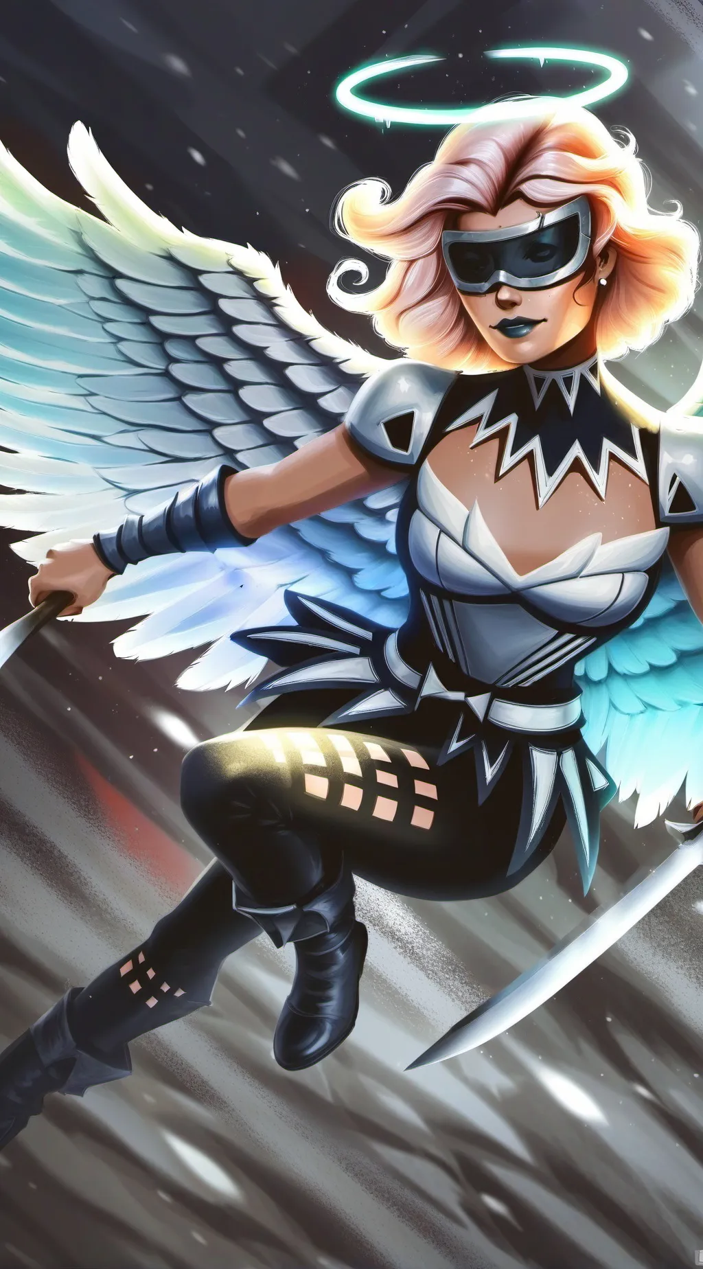 ai character: angelu background