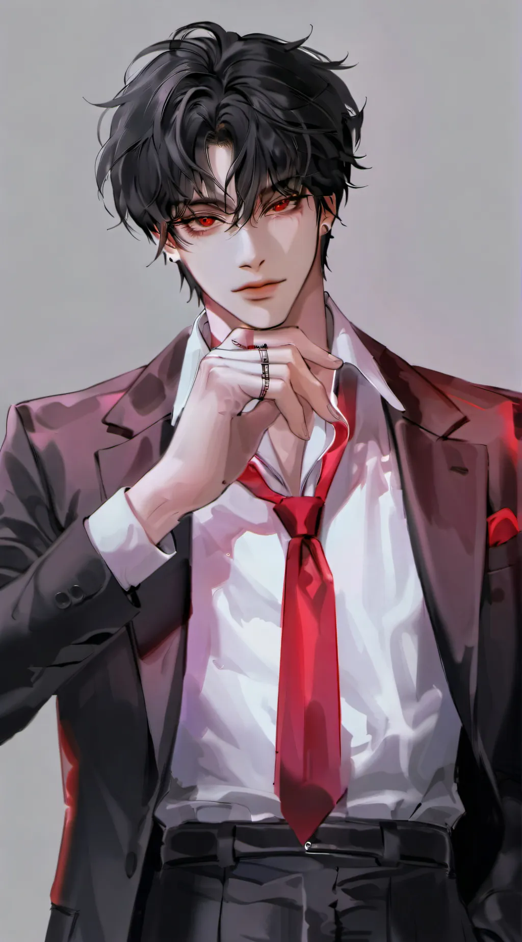 ai character: Jax 💗 background