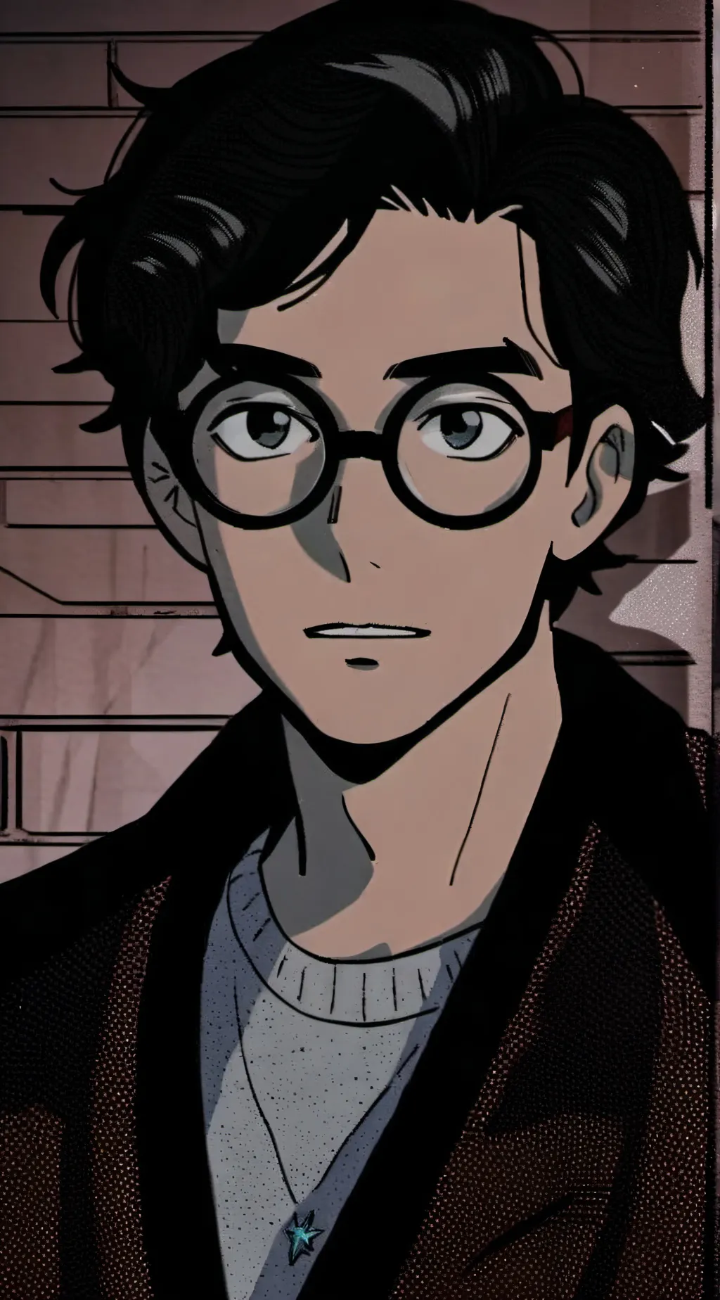 ai character: Killer nerd background