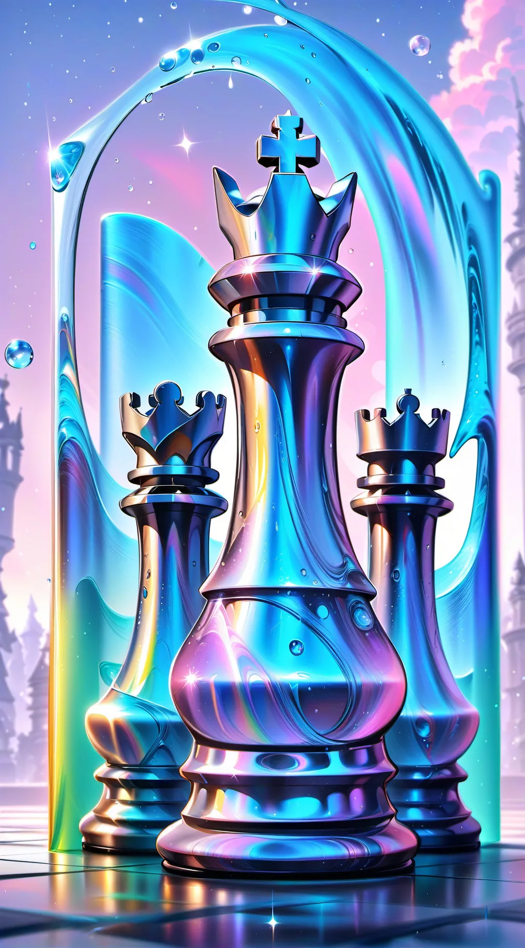 ai character: Chess olympics background