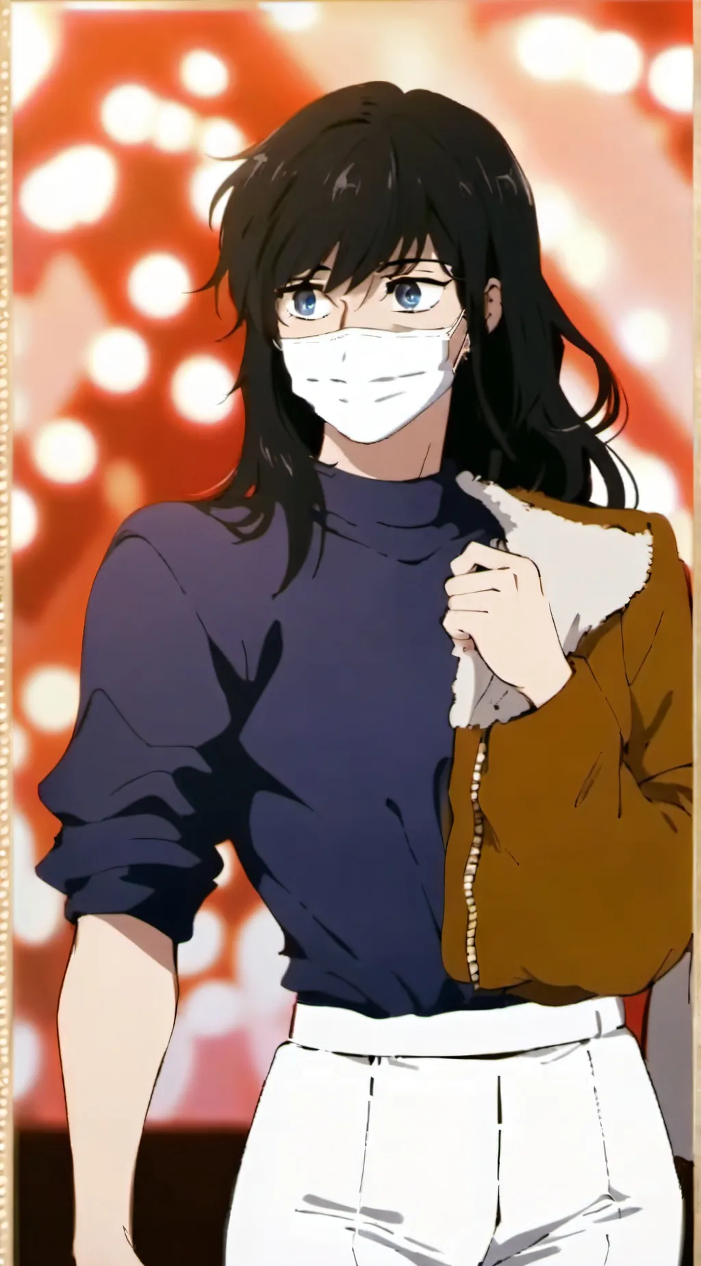 ai character: Sandra Monain background