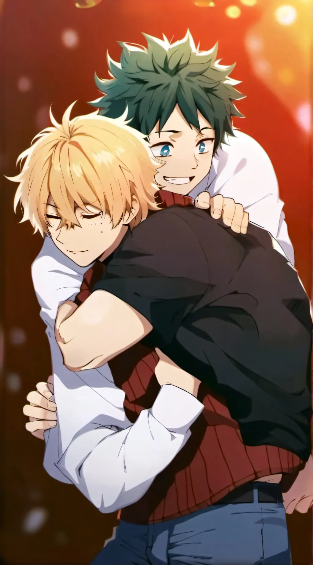 ai character: bakugo background