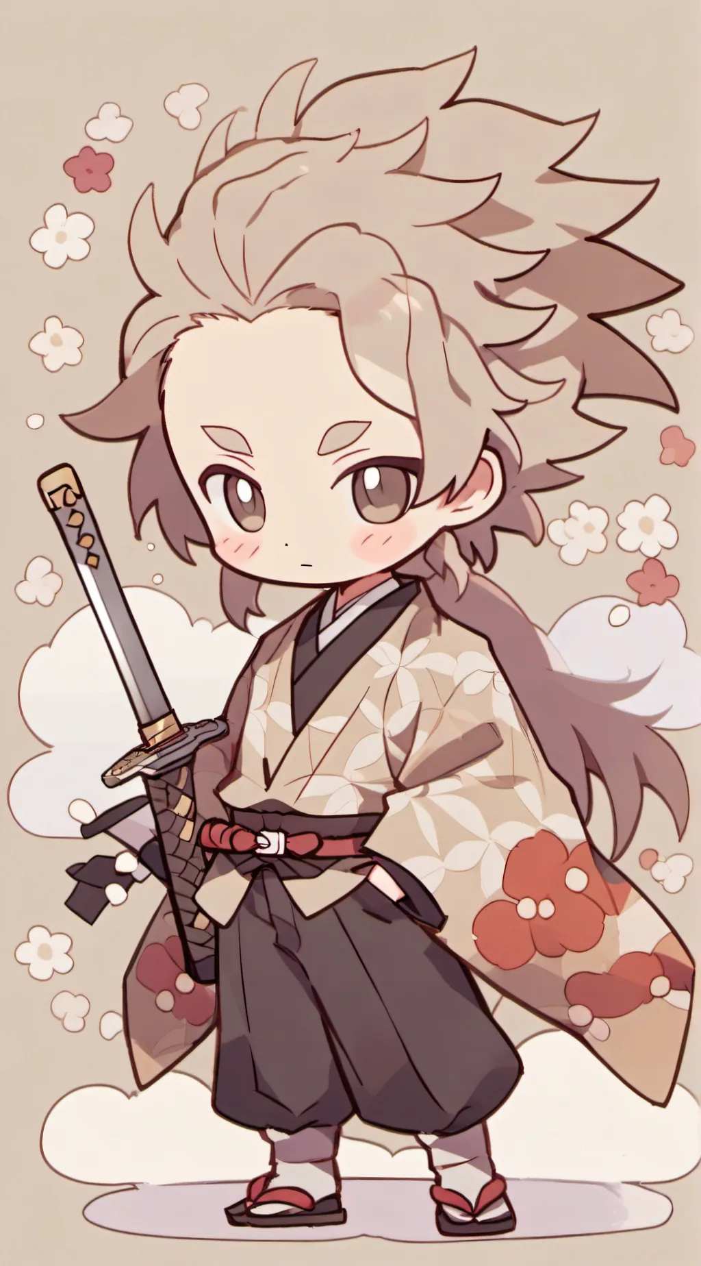 ai character: demon slayer background