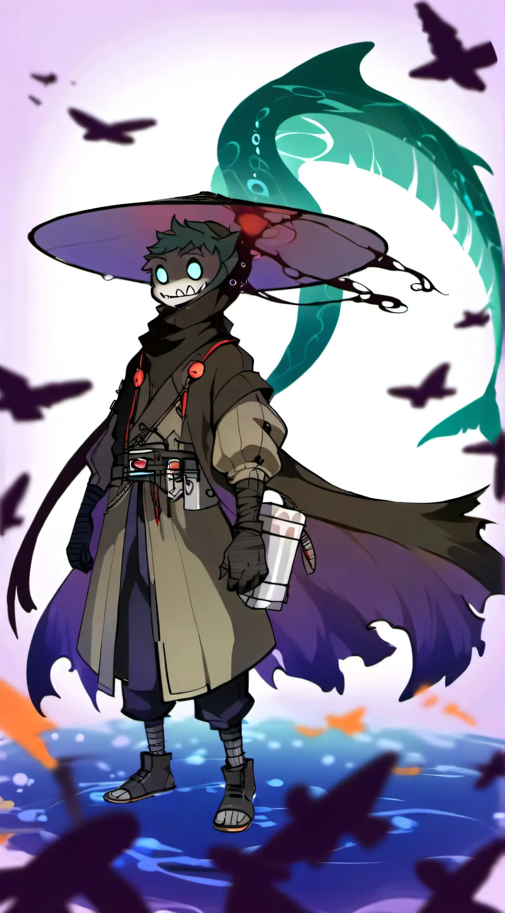 ai character: Pressure background