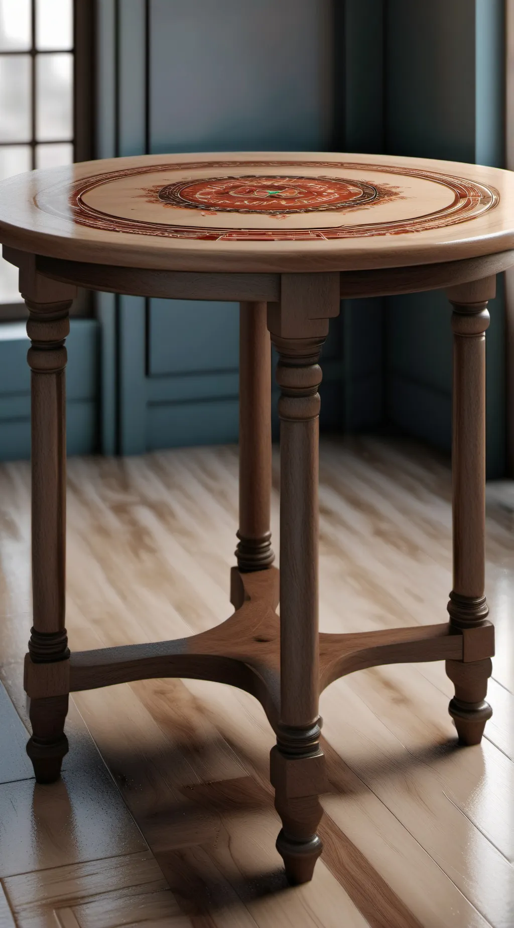 ai character: table background