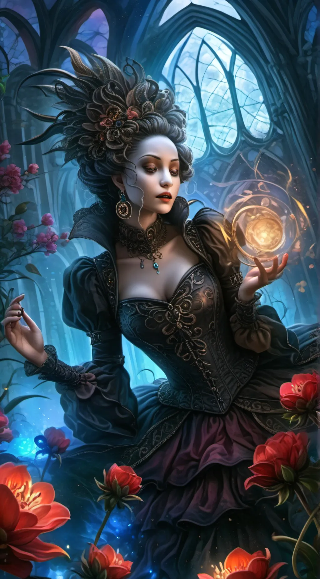 ai character: Hogwarts background