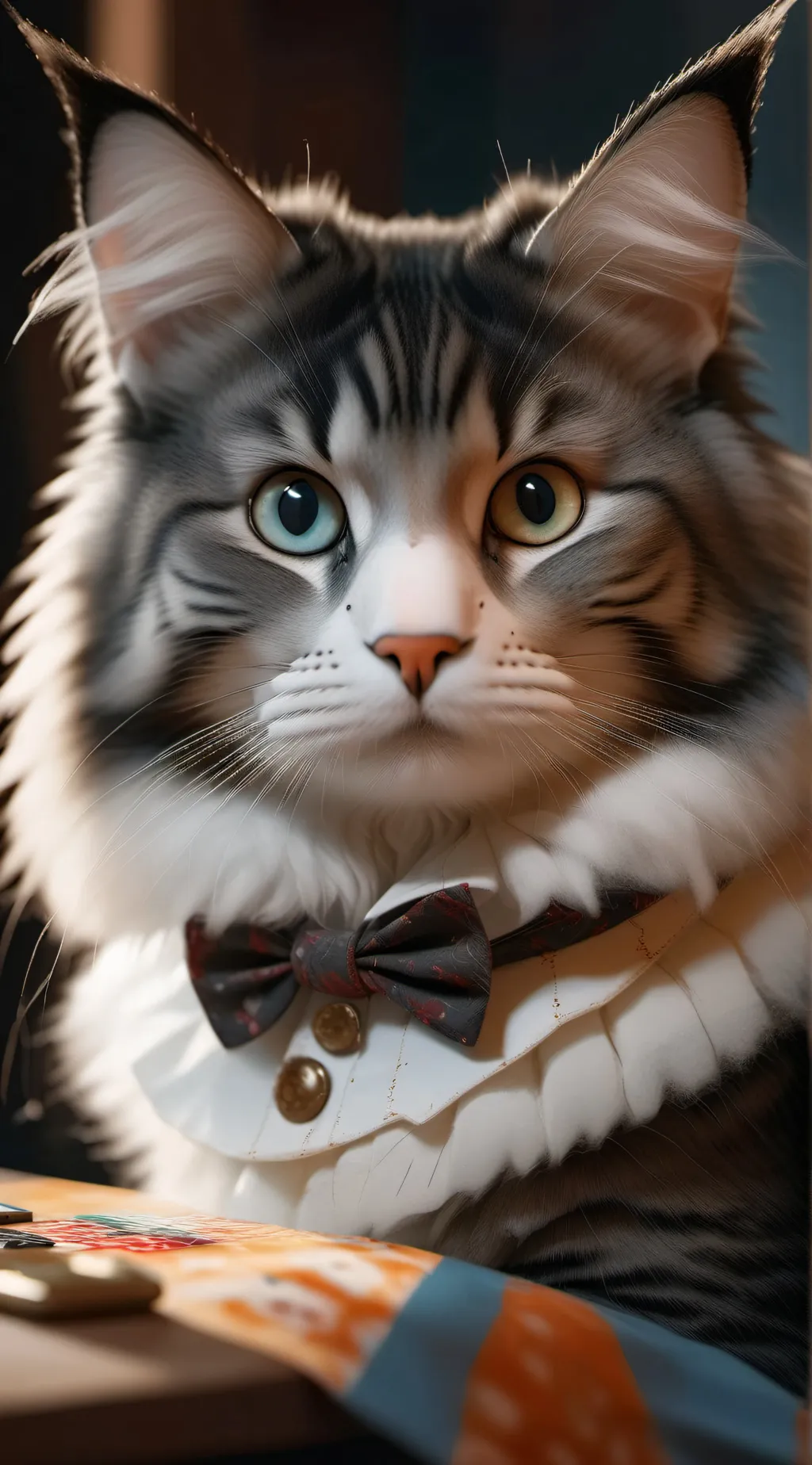 ai character: chat gpt cat background
