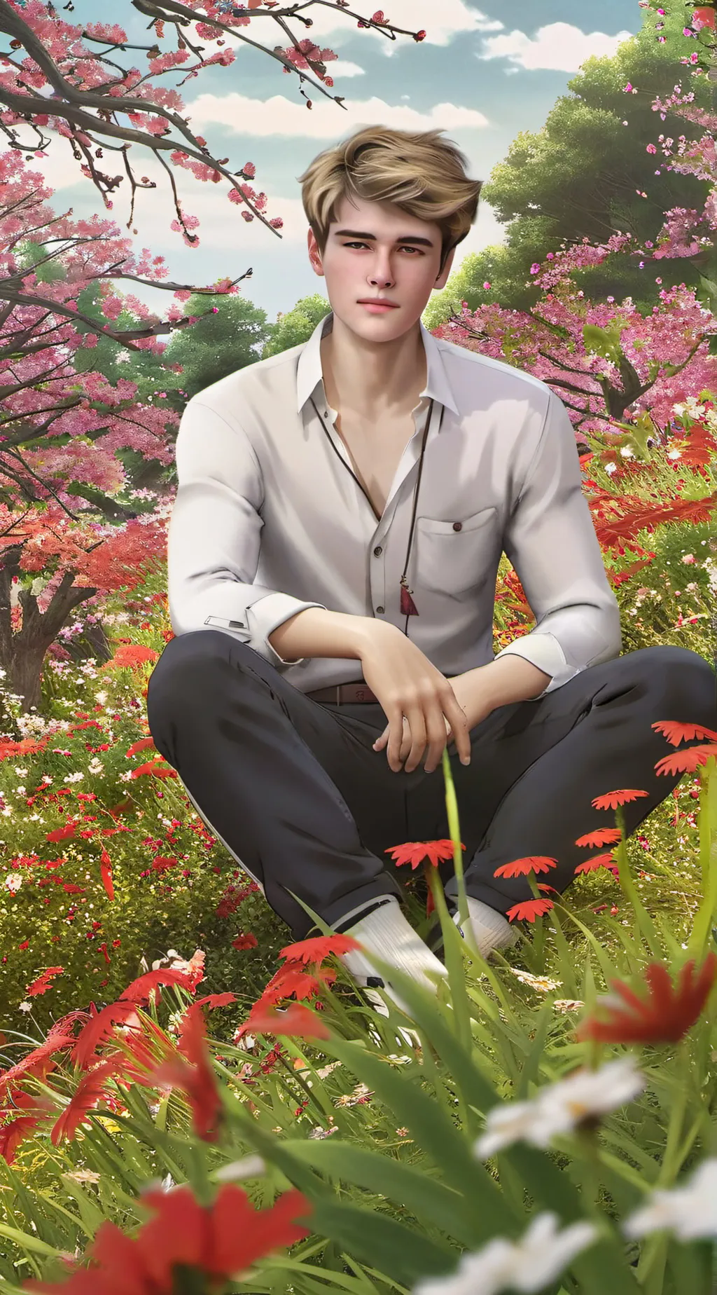 ai character: Trenton Duque background