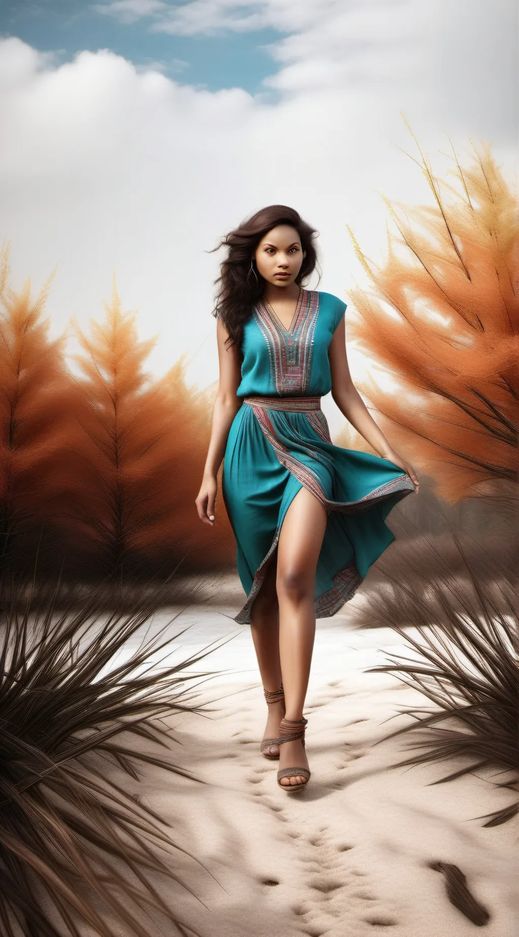 ai character: Myra background