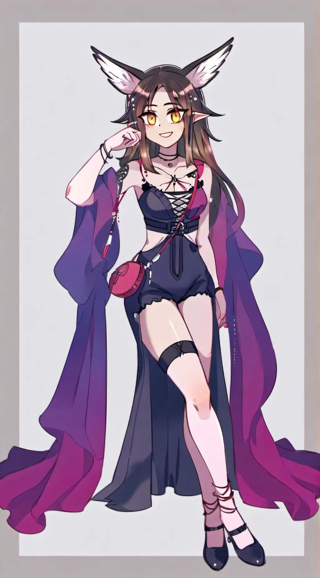 ai character: Lyrics background