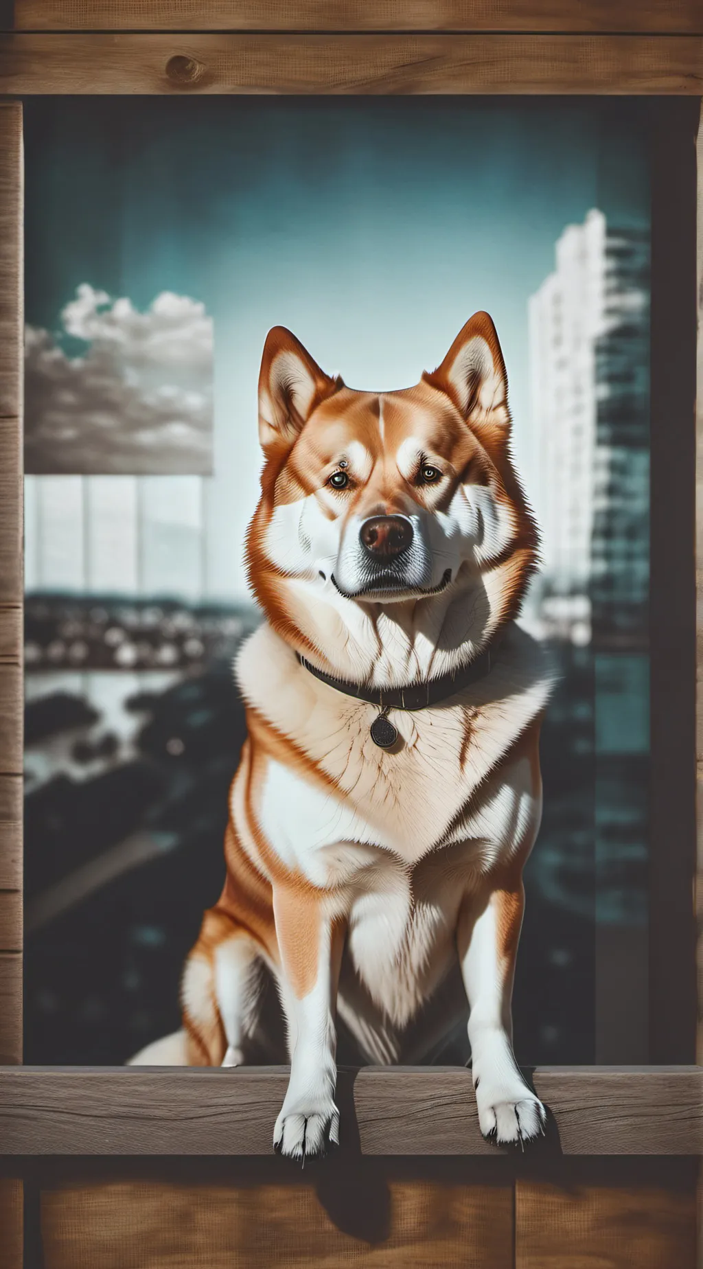 ai character: doggo background