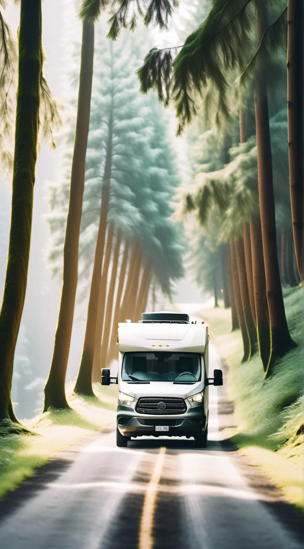 ai character: road trip background
