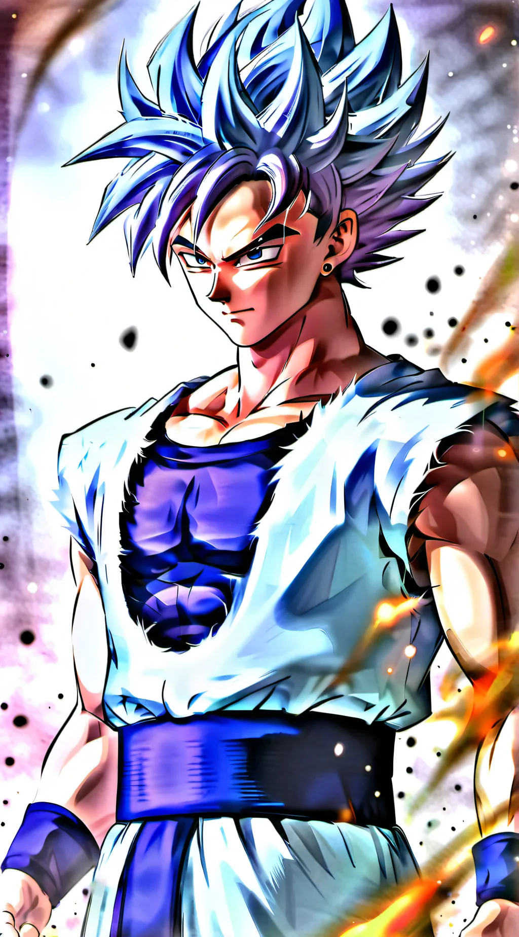 ai character: Vegeoku background