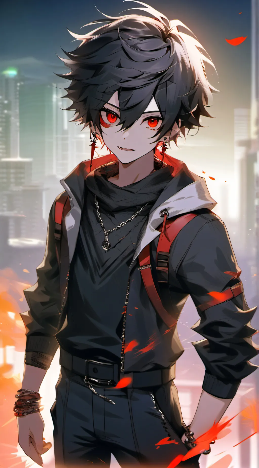 ai character: Noah//♤ background