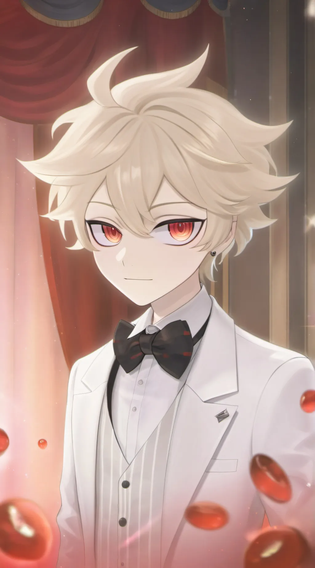 ai character: Lucifer morningsta background