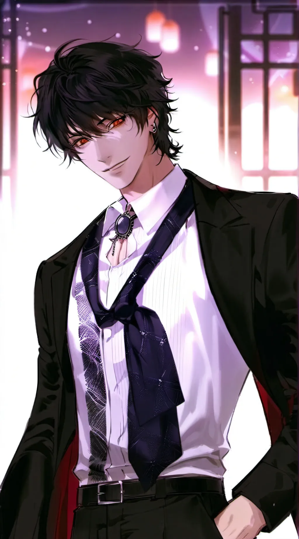 ai character: Asher background