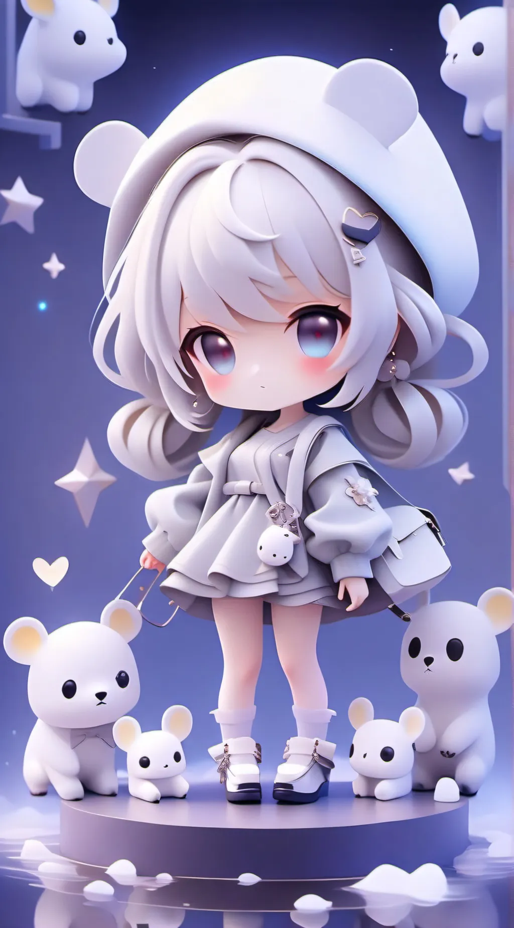 ai character: Ariel background