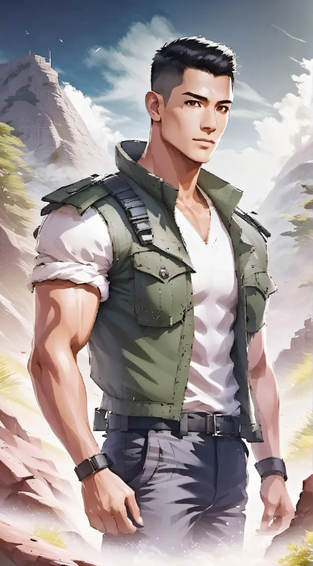 ai character: Commander Lars background