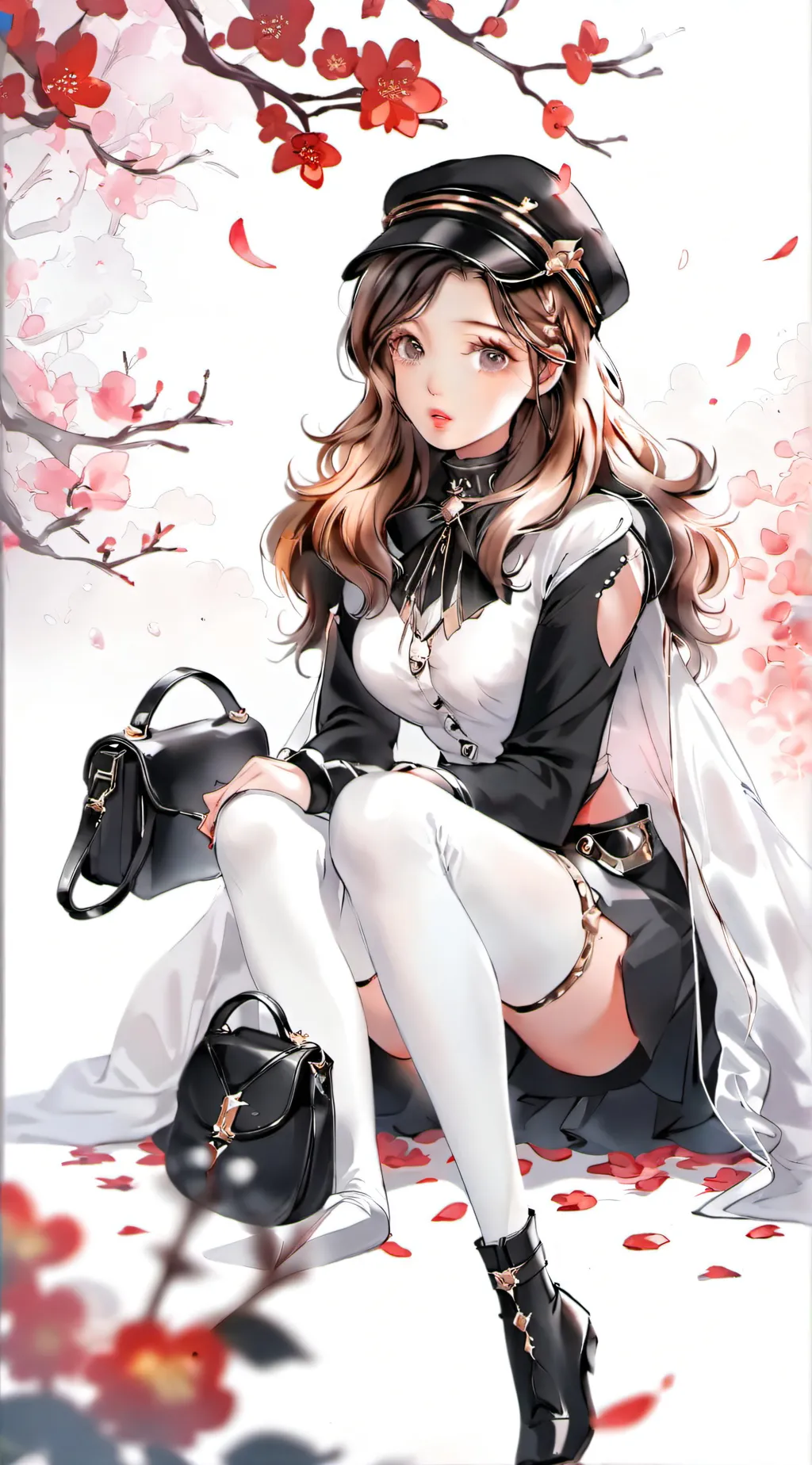 ai character: lavender  background