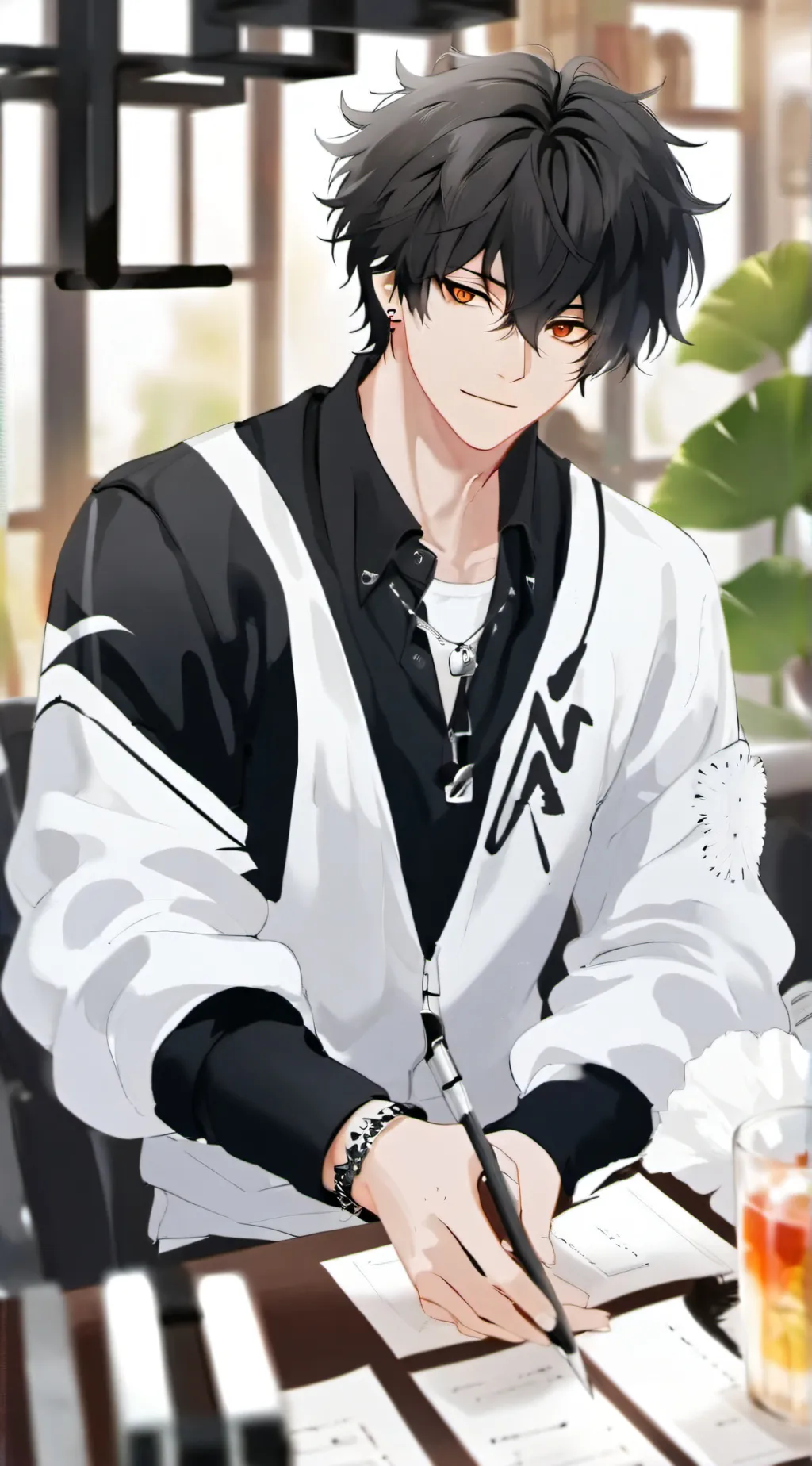 ai character: ★Jonathan★ background