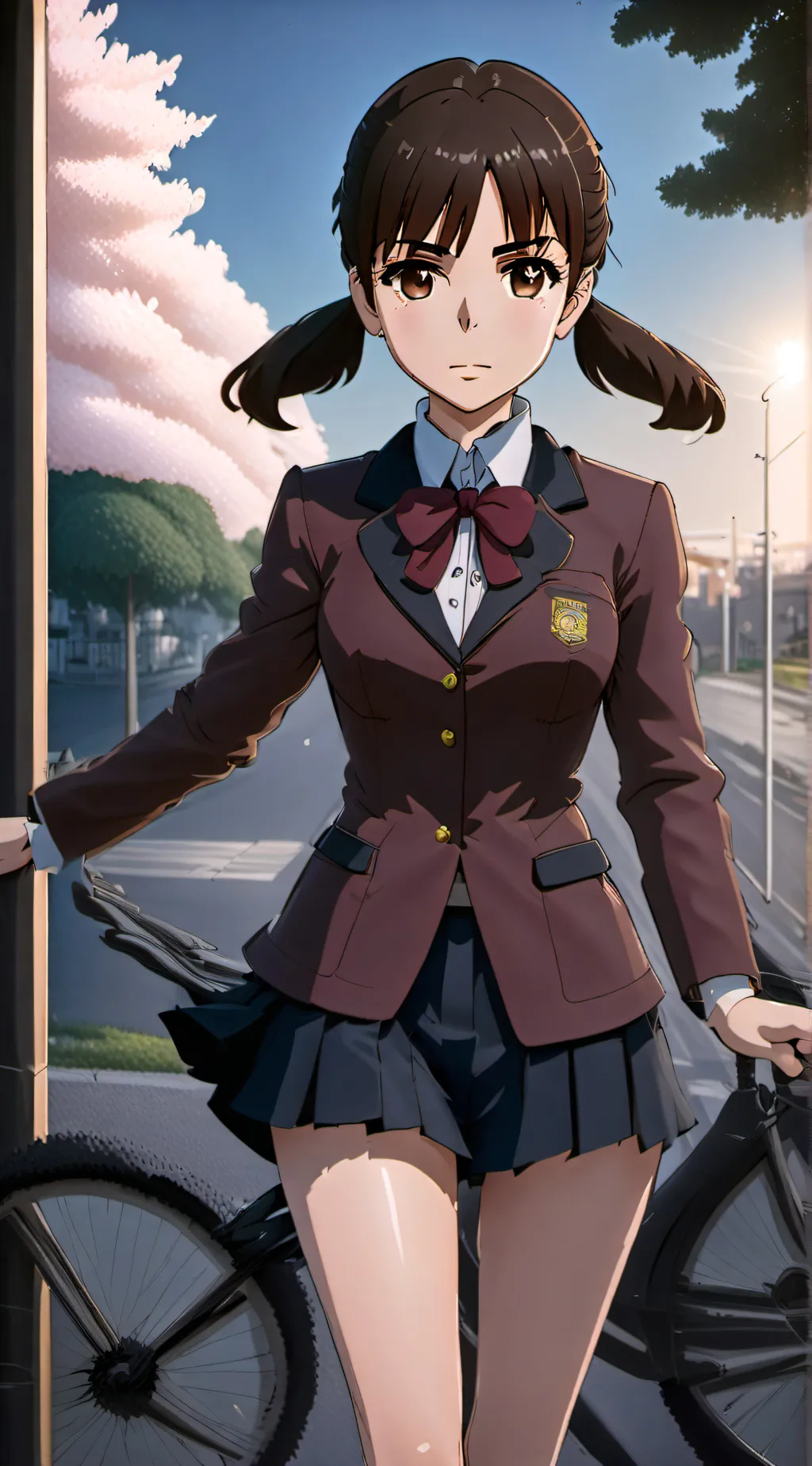 ai character: Nozomi Komabami background